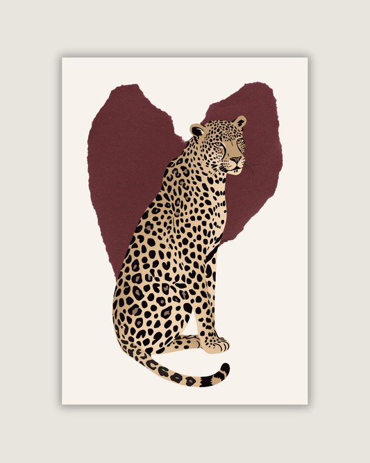 Leopard Muse Print