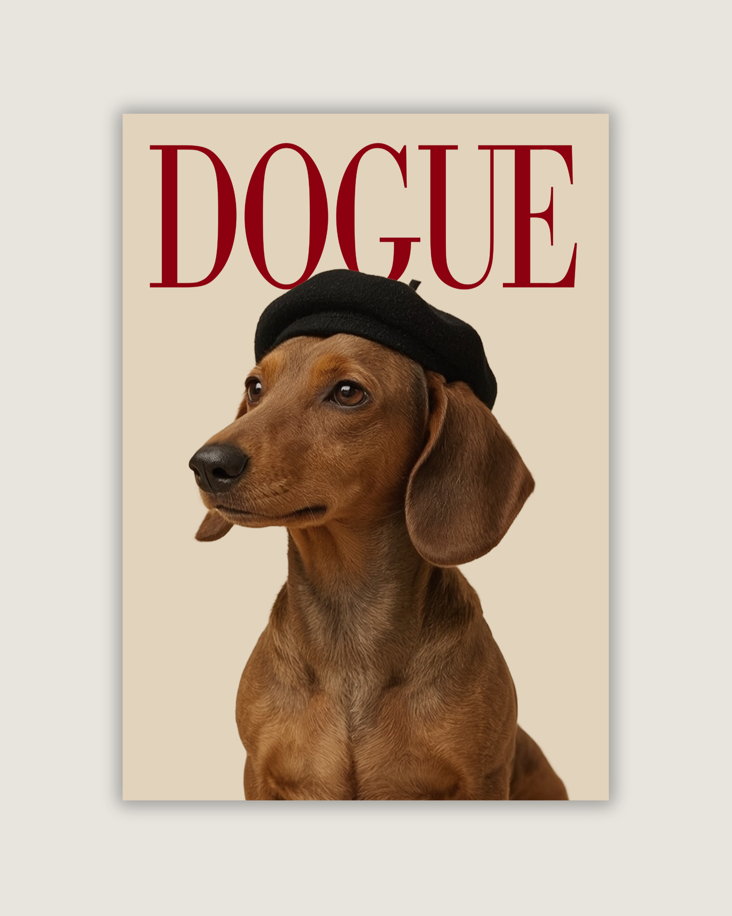 DOGUE Dachshund Wall Art