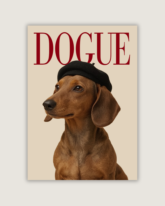 DOGUE Dachshund Wall Art