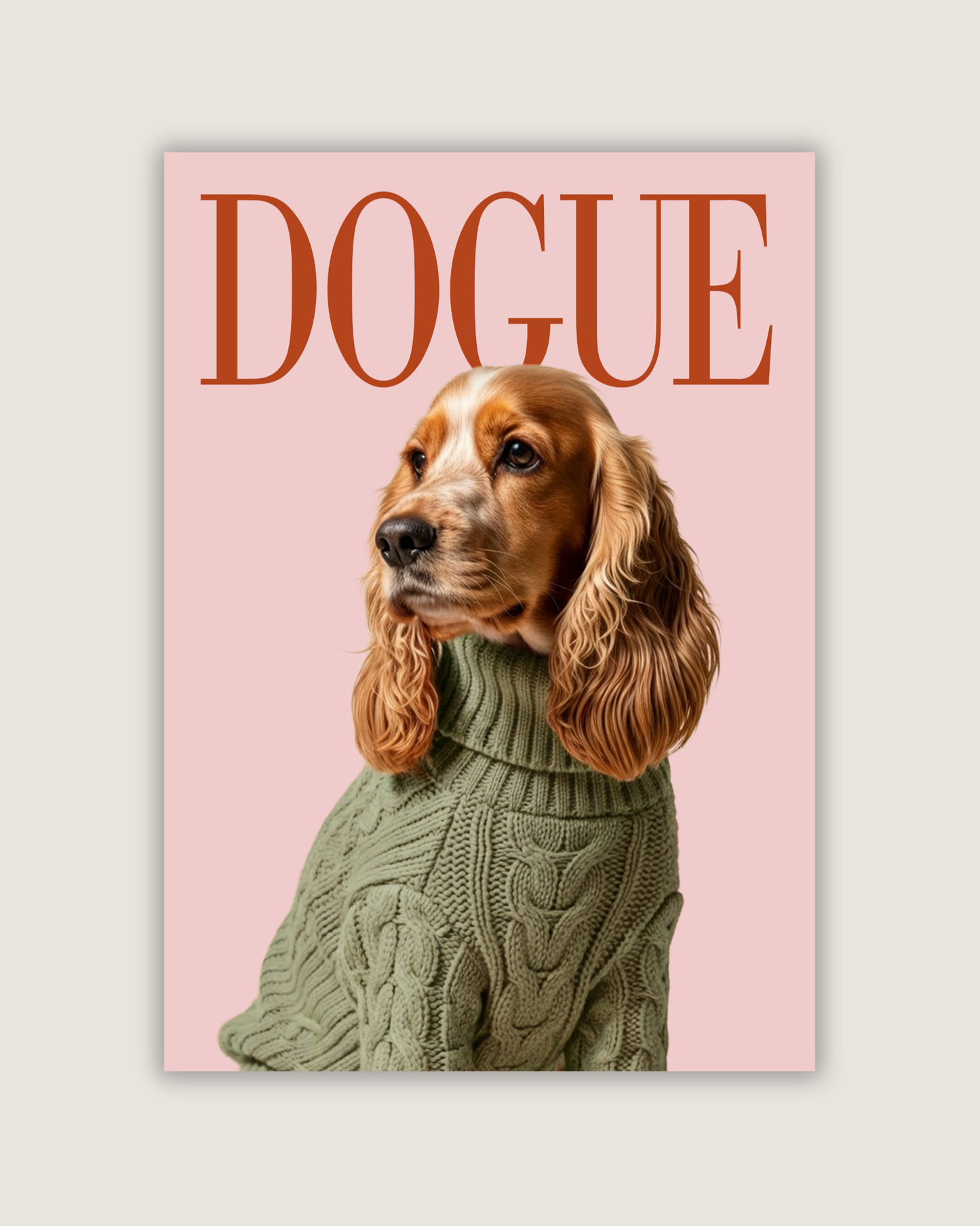 DOGUE Cocker Spaniel Wall Art