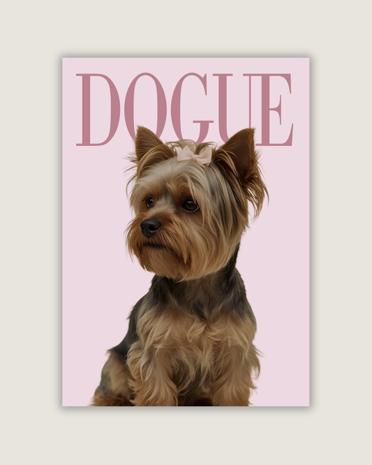 DOGUE Yorkshire Terrier Wall Art