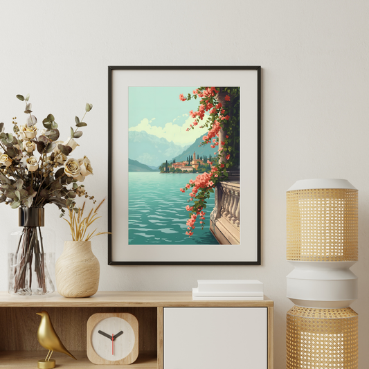 Lake Como Print