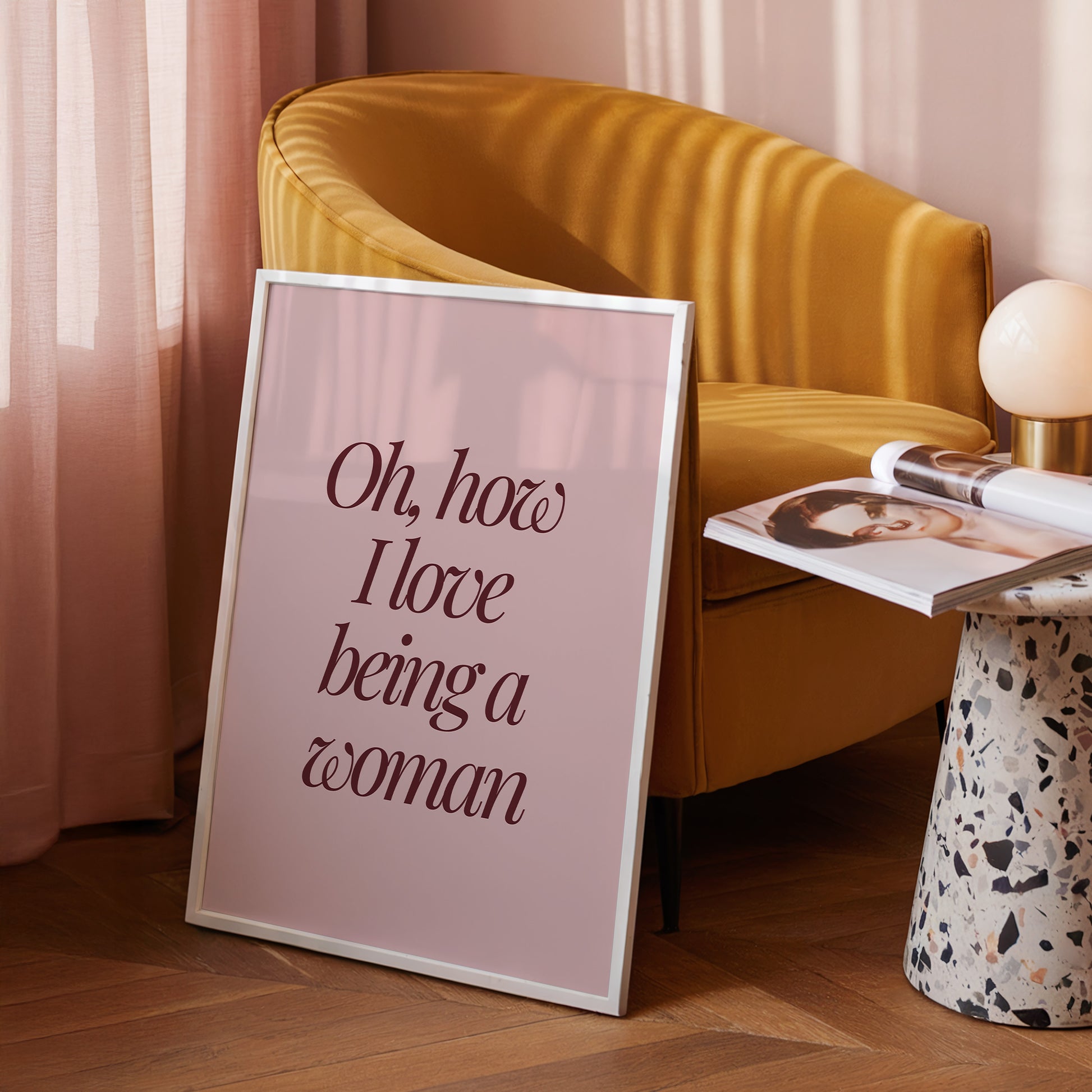 Oh, How I Love Being A Woman Print image 3