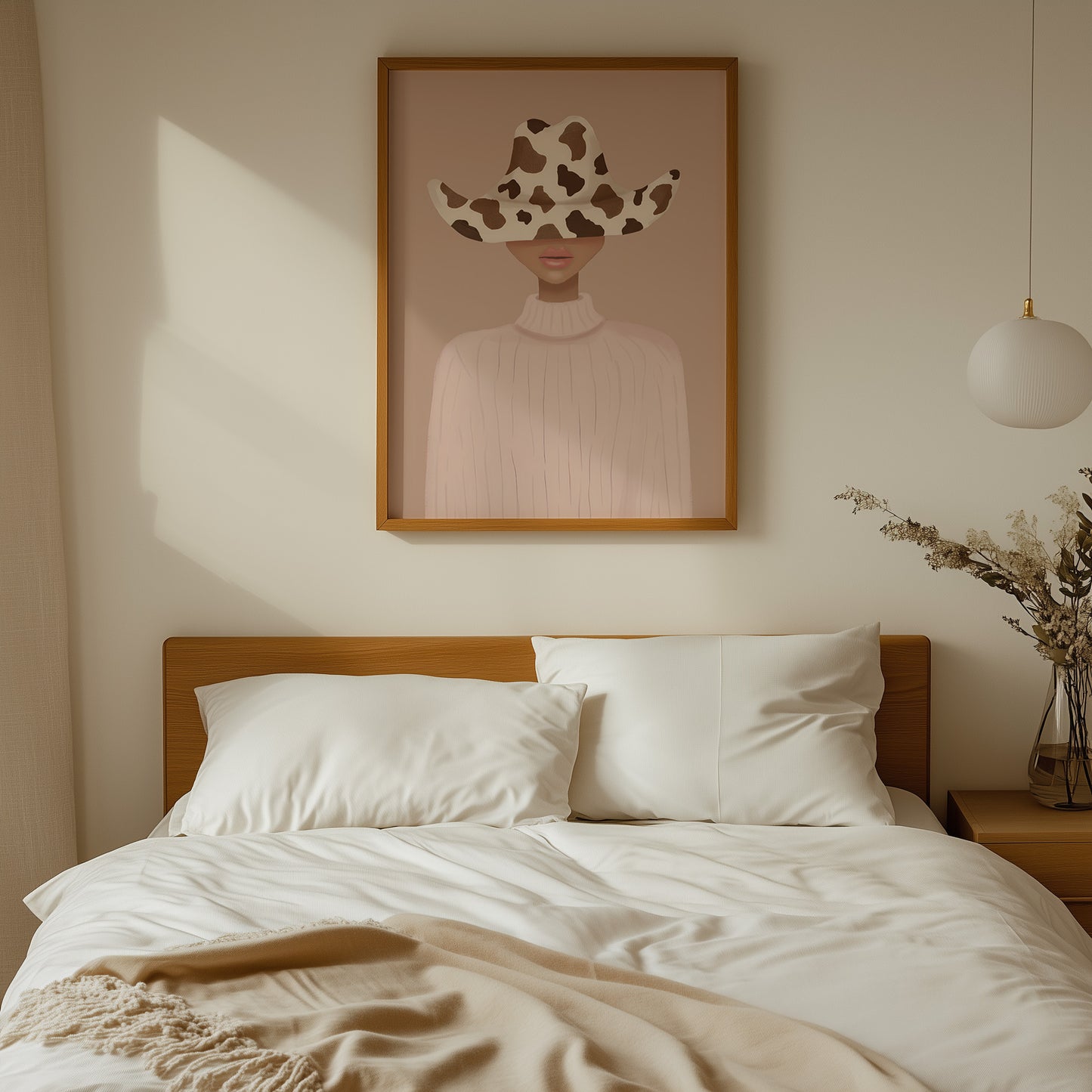 Blush Cowgirl Print
