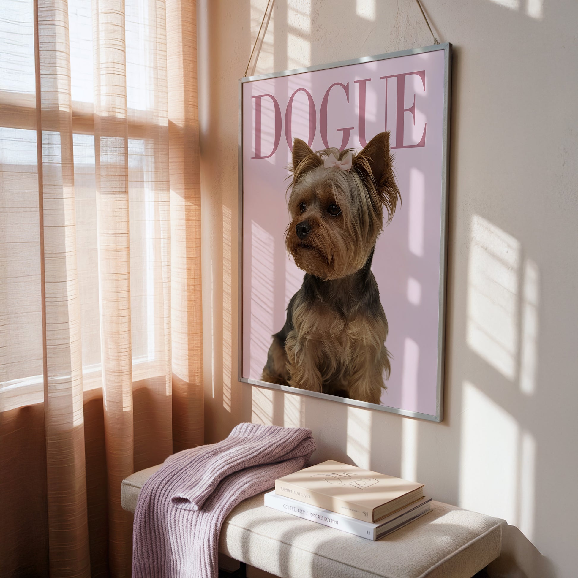 DOGUE Yorkshire Terrier Wall Art image 1