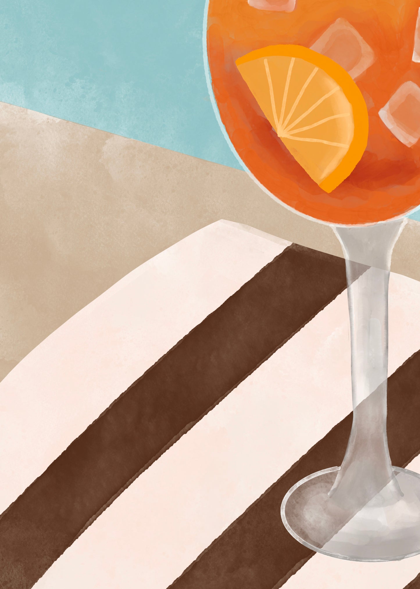 Aperol Spritz Print