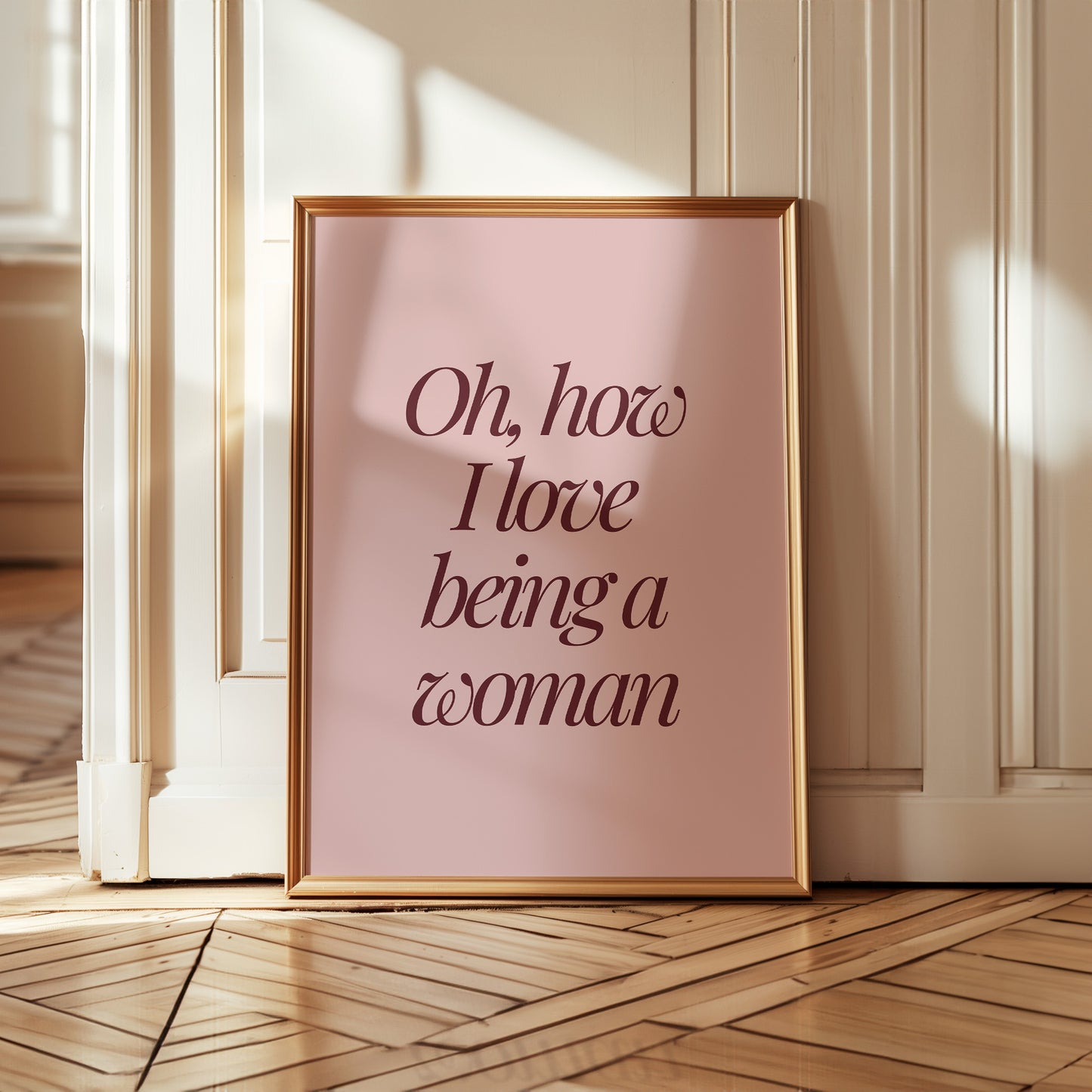 Oh, How I Love Being A Woman Print image 5