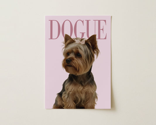 DOGUE Yorkshire Terrier Wall Art image 0
