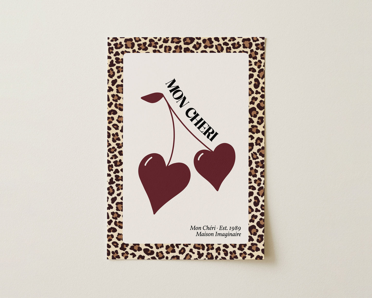 Mon Cheri Cherry Print image 0