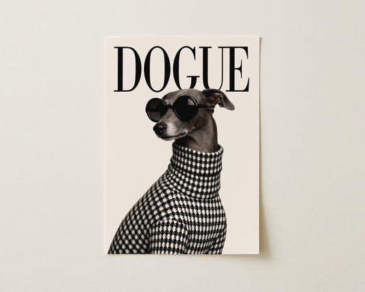 DOGUE Greyhound Wall Art image 0