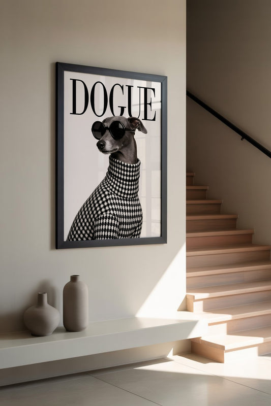 DOGUE Greyhound Wall Art