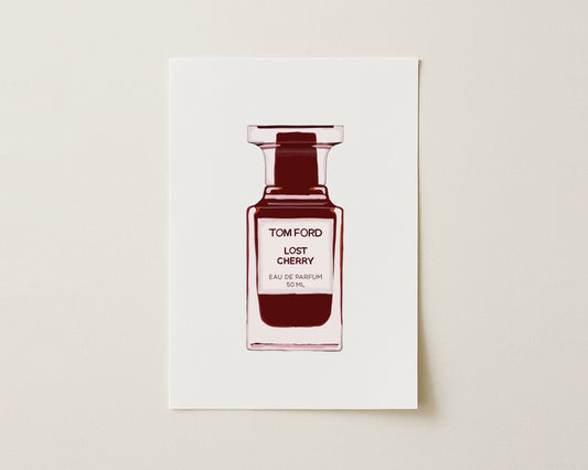 Lost Cherry Perfume Print