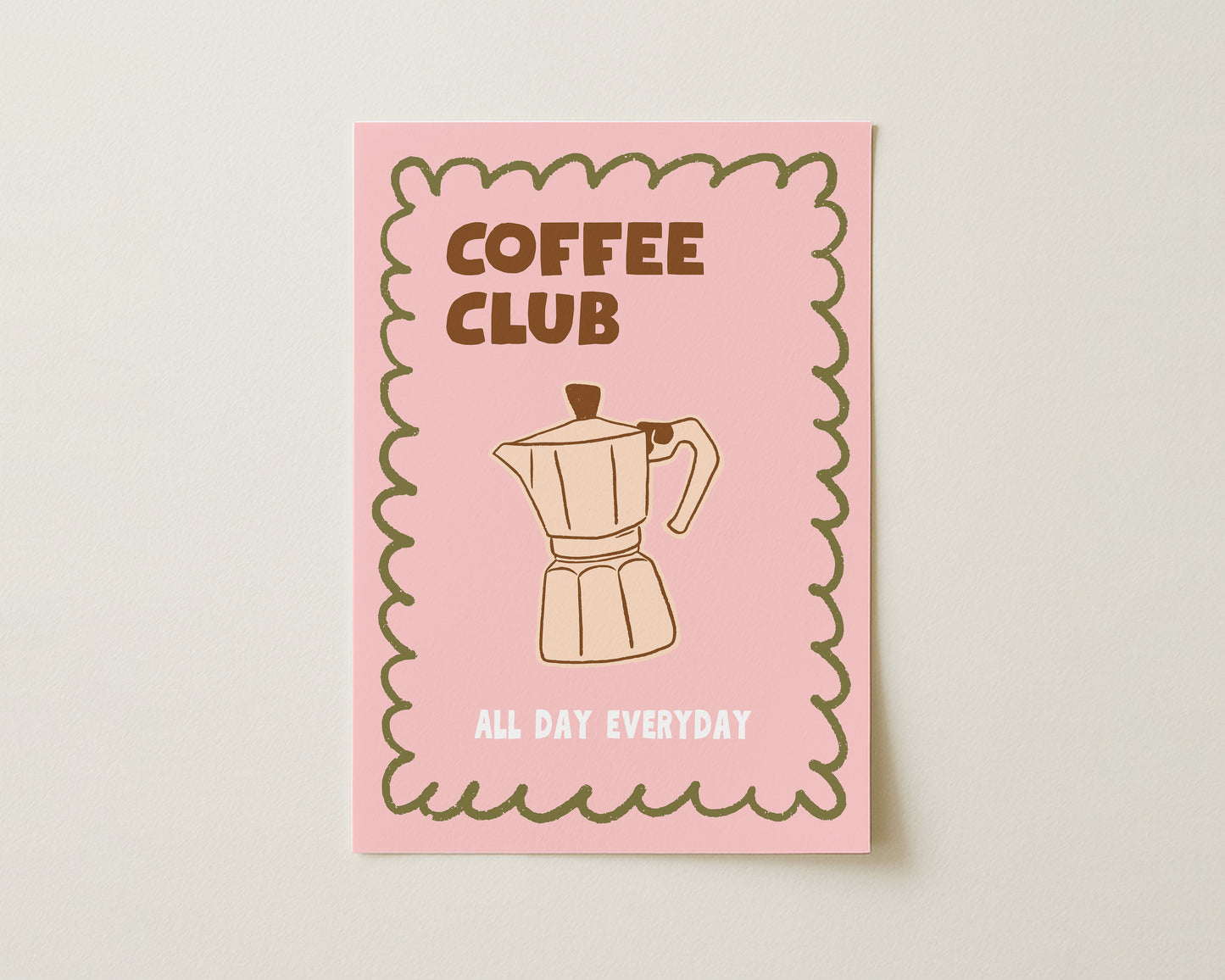Coffee Club Print
