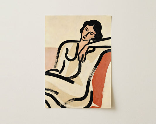 Terracotta Muse Print